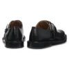Runway monk shoes in Italian leather