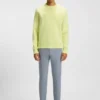 Sandwich-logo sweatshirt in stretch cotton