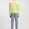 Sandwich-logo sweatshirt in stretch cotton