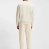 Sandwich-logo sweatshirt in stretch cotton