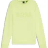 Sandwich-logo sweatshirt in stretch cotton