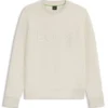 Sandwich-logo sweatshirt in stretch cotton
