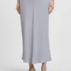 Satin skirt in a regular fit