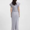 Satin skirt in a regular fit