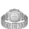 Sealiner silver-tone chronograph watch with green dial