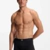 Seam-stitching trunks in stretch cotton