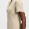 Shift dress in soft crepe Shift dress in soft crepe
