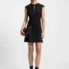 Shift dress with belt detail Shift dress with belt detail