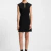 Shift dress with belt detail Shift dress with belt detail
