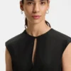 Shift dress with belt detail Shift dress with belt detail