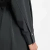 Shirt dress in sandwashed fabric Shirt dress in sandwashed fabric