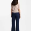Short-sleeved sweater in merino wool with polo collar