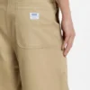 Shorts in mercerised cotton canvas