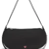 Shoulder bag with stacked logo Shoulder bag with stacked logo