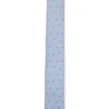 Silk-blend tie with jacquard pattern