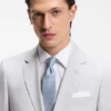 Silk-blend tie with jacquard pattern