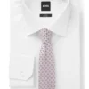 Silk-blend tie with jacquard pattern