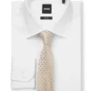 Silk-blend tie with jacquard pattern