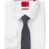 Silk-blend tie with jacquard pattern
