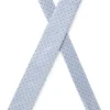 Silk-blend tie with jacquard pattern