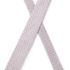 Silk-blend tie with jacquard pattern