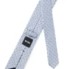 Silk-blend tie with jacquard pattern
