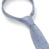 Silk-blend tie with jacquard pattern