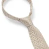 Silk-blend tie with jacquard pattern