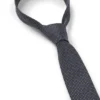 Silk-blend tie with jacquard pattern