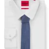 Silk tie with jacquard pattern