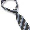 Silk tie with jacquard pattern