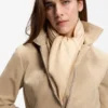 Silk-wool scarf with logos and monograms Silk-wool scarf with logos and monograms