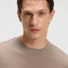 Silk-wool T-shirt in a regular fit