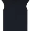 Sleeveless mock-neck sweater in merino wool