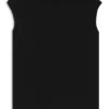 Sleeveless mock-neck sweater in merino wool