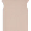 Sleeveless mock-neck sweater in merino wool