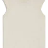 Sleeveless mock-neck sweater in merino wool