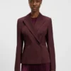 Slim-fit blazer in virgin-wool twill Slim-fit blazer in virgin-wool twill