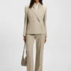Slim-fit blazer in virgin-wool twill Slim-fit blazer in virgin-wool twill
