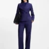 Slim-fit blazer in virgin-wool twill Slim-fit blazer in virgin-wool twill