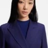 Slim-fit blazer in virgin-wool twill Slim-fit blazer in virgin-wool twill