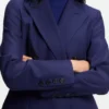 Slim-fit blazer in virgin-wool twill Slim-fit blazer in virgin-wool twill