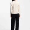 Slim-fit blazer with angled darts