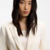 Slim-fit blazer with angled darts