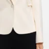 Slim-fit blazer with angled darts