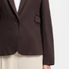 Slim-fit blazer with angled darts