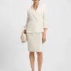 Slim-fit blazer with press-stud closure Slim-fit blazer with press-stud closure