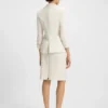 Slim-fit blazer with press-stud closure Slim-fit blazer with press-stud closure
