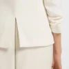 Slim-fit blazer with press-stud closure Slim-fit blazer with press-stud closure