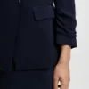 Slim-fit blazer with press-stud closure Slim-fit blazer with press-stud closure